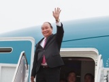 Thủ tướng Nguyễn Xuân Phúc đến Thủ đô Washington, Mỹ