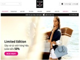 Website bán hàng hiệu giảm giá Top Mốt chính thức đóng cửa