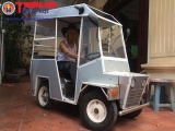 Ông lão 68 tuổi ở Hà Nội tự tay chế tạo ô tô điện mini độc đáo