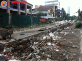 Hà Nội: Người dân khổ sở vì dự án dở dang biến thành bãi rác gây ô nhiễm môi trường