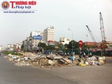 Hà Nội: Bãi rác tự phát gây ô nhiễm ngay giữa đường Trường Chinh