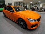 Cận cảnh BMW 750i màu cam 'hàng độc' trị giá hơn 3 tỷ đồng