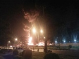 Hà Nội: Cháy lớn tại Khu công nghiệp Nội Bài, hàng trăm xe máy, xe điện bị thiêu rụi