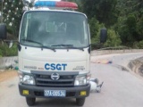 Nghệ An: Va chạm với xe CSGT, một người tử vong