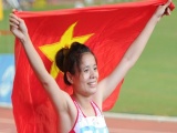 VĐV Nguyễn Thị Huyền xuất sắc giành HCV 400m vượt rào vô địch châu Á
