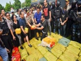 Indonesia thu giữ 1 tấn ma túy đá vận chuyển từ Trung Quốc
