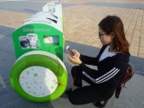 Đà Nẵng lắp thùng rác thông minh có thể sạc pin điện thoại