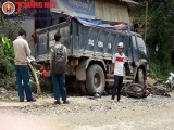 Lào Cai: Ô tô tải tông hai xe máy, một người tử vong