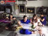 Nghệ nhân Hoàng Thị Khương - người thêu tranh bằng 'sợi chỉ nghị lực” cuộc đời