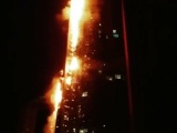 Dubai: Chung cư 86 tầng bốc cháy dữ dội