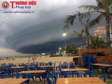 Đài khí tượng thuỷ văn Thanh Hóa thông tin về đám mây đen kỳ lạ