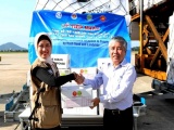 Việt Nam tiếp nhận 30 tấn hàng cứu trợ thiên tai từ ASEAN