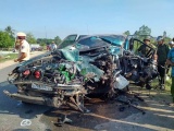 Đắk Lắk: Xe con tông trực diện xe tải, 3 người nguy kịch