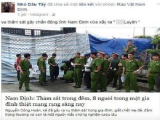 Xác định đối tượng tung tin bịa đặt “thảm án 8 người chết” ở Nam Định