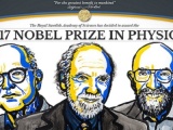 Nghiên cứu về sóng hấp dẫn đoạt giải Nobel Vật lý 2017