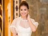 Hoa hậu Phạm Hương rạng rỡ và xinh đẹp dự sự kiện