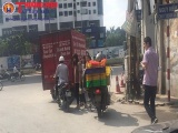 Hà Nội: Taxi tải Thành Hưng ngang nhiên chạy trong giờ cấm