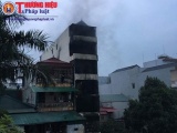 CSGT Hà Nội dũng cảm cứu 5 người trong đám cháy dữ dội