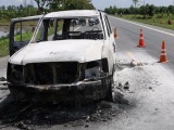 Bắt 6 nghi can đốt ô tô của giám đốc ở Hậu Giang