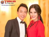 Hoa Trần xinh đẹp sánh đôi cùng ca sĩ Việt Hoàn tại sự kiện