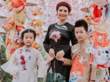 NSND Minh Châu làm vedette sàn catwalk cho mẹ và bé