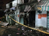 TP HCM: Cháy nhà trong đêm, 2 bà cháu tử vong