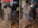Bắc Giang: Nam thanh niên trộm chó bị trói, buộc cổ vào cột điện