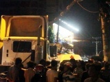 TP.HCM: Xe container cán chết người trên đường Đỗ Xuân Hợp