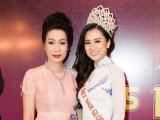 Trịnh Kim Chi chúc mừng Tân Hoa hậu Quốc Phương
