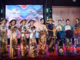 Hoa hậu Ngọc Hân trình diễn áo dài tại tiệc chào mừng APEC