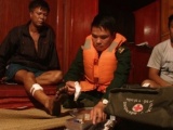 Cứu hộ 11 thuyền viên trên tàu chở hàng gặp nạn ở vùng biển Quảng Bình