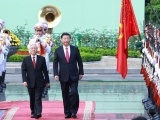 Lễ đón chính thức Tổng Bí thư, Chủ tịch nước Trung Quốc Tập Cận Bình