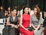 HH Ngọc Hân, Á hậu Hoàng Anh cùng dàn sao đến ủng hộ show của NTK Xuân Lê