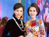 Hoa hậu Hoàng Kim ấn tượng trong áo dài xưa