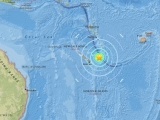 Động đất 7 độ richter, cảnh báo sóng thần ở Nam Thái Bình Dương