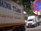 Hà Nội: Vận tải Minh Thành phớt lờ trước biển báo giao thông