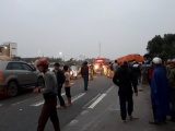 Hà Tĩnh: Bị xe tải kéo lê hơn 20m, 2 người đàn ông tử vong