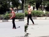 Bình Dương: Nam thanh niên nghi 'ngáo đá' tự đâm vào bụng