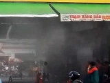 TP.HCM: Cây xăng phát hỏa, nhiều người hoảng hốt tháo chạy