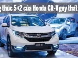 Công thức 5+2 của Honda CR-V gây thất vọng