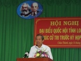 Phó Thủ tướng Trương Hòa Bình tiếp xúc cử tri tỉnh Long An