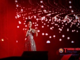 Hương Tràm là ca sĩ trẻ chính đại diện Việt Nam tại Đêm hữu nghị Việt - Hàn