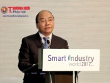 Thủ tướng Nguyễn Xuân Phúc dự Hội thảo - Triển lãm quốc tế về Phát triển công nghiệp thông minh