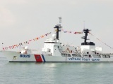 Tàu Cảnh sát biển CSB 8020 lớn nhất Việt Nam đã cập cảng Vũng Tàu