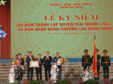 Phó Thủ tướng Vương Đình Huệ dự kỷ niệm 180 năm thành lập huyện Yên Thành