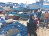 Bình Thuận: Bão số 15 gây sóng lớn, đánh vỡ nhiều lồng bè nuôi cá ở Phú Quý