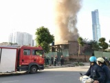 Hà Nội: Cháy lớn trên phố Trung Kính, một người đàn ông tử vong