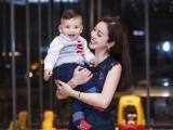 Những hình ảnh đáng yêu trong  tiệc sinh nhật  con trai út của hoa hậu Jennifer Phạm