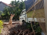 Khánh Hòa: Xe tải mất lái tông xe máy, 2 người thương vong