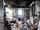 Khánh Hòa: Cháy xưởng làm vàng mã, 2 người thương vong